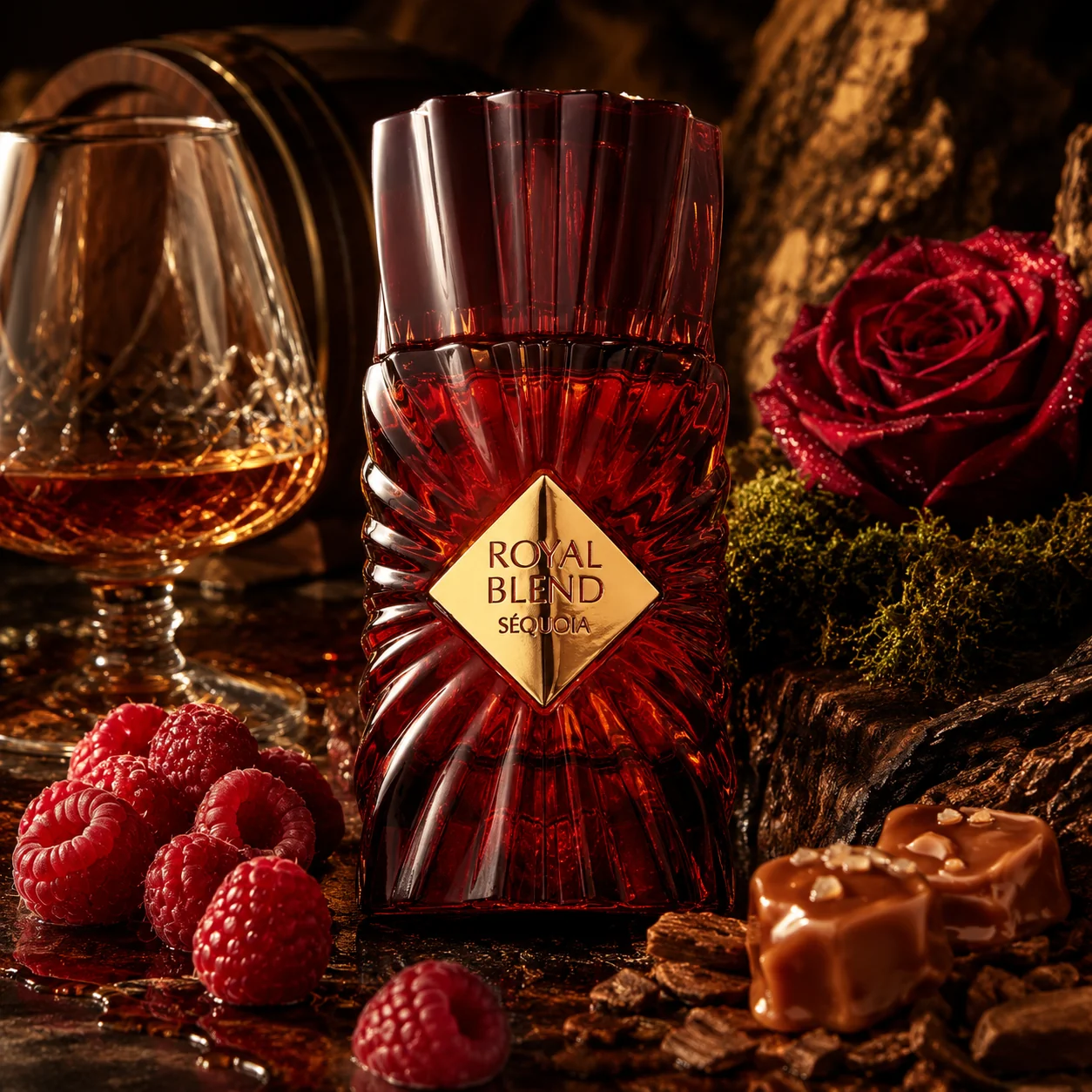 Royal Blend Sequoia nga French Avenue — parfum arab në sample 3ml, 5ml dhe 10ml | Thesari Parfumeve