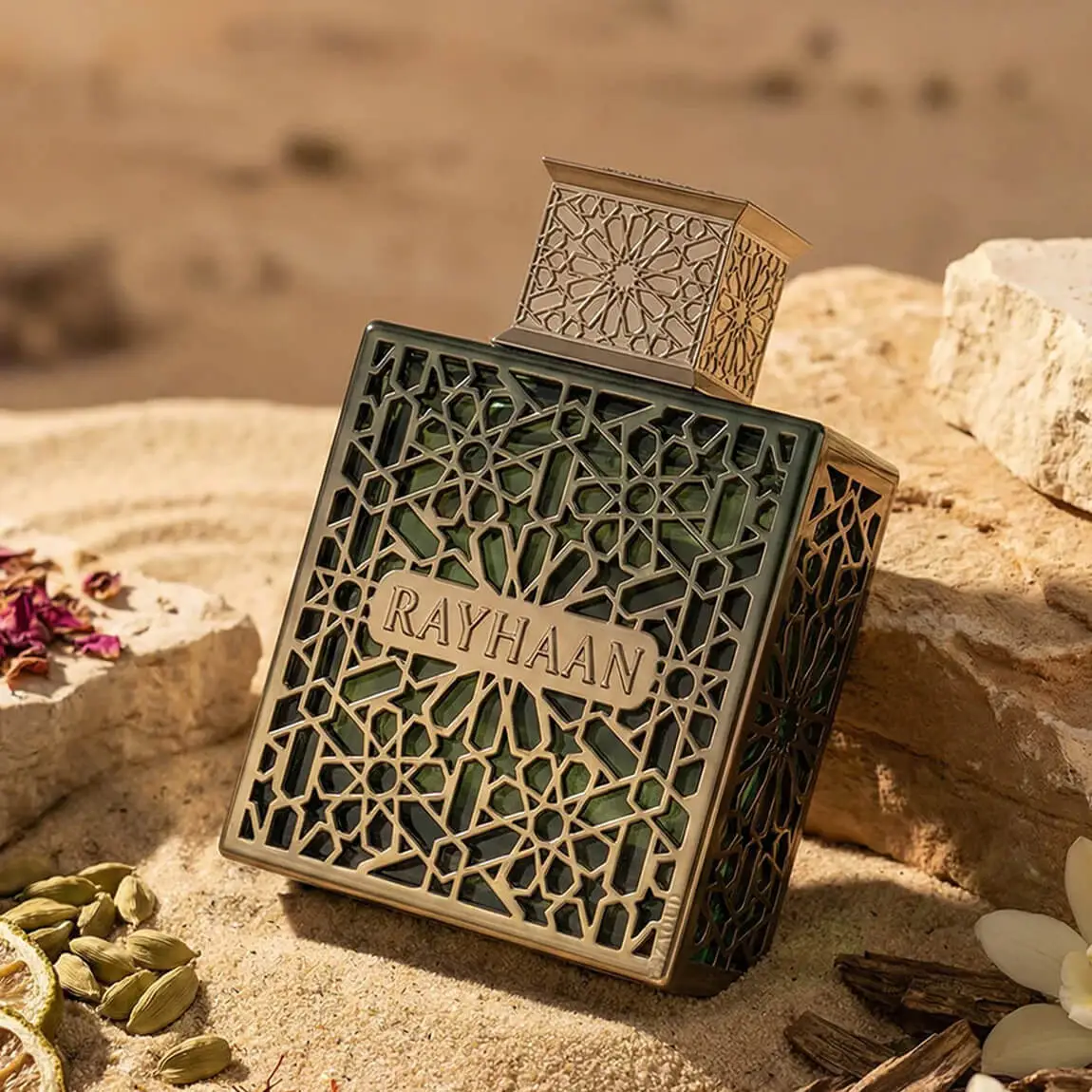 Terra Rayhaan nga Rayhaan — parfum arab në sample 3ml, 5ml dhe 10ml | Thesari Parfumeve