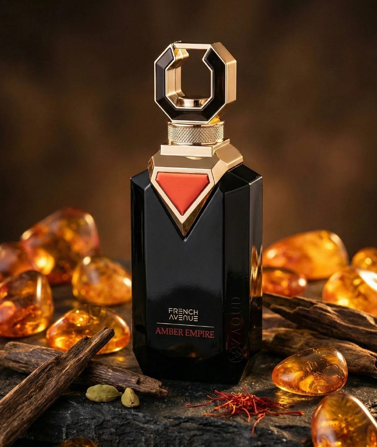 Amber Empire nga French Avenue — parfum arab në sample 3ml, 5ml dhe 10ml | Thesari Parfumeve